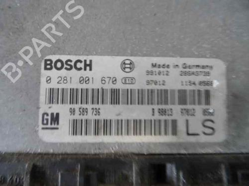 Engine control unit (ECU) OPEL ASTRA G Hatchback (T98) 2.0 DTI 16V (F08, F48) | BP144318M57 