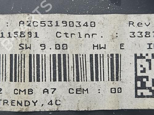 Instrument cluster PEUGEOT 207 (WA_, WC_) 1.4 HDi | BP23876536C47 