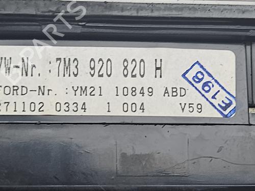 Instrument cluster VW SHARAN (7M8, 7M9, 7M6) 1.9 TDI | BP22214954C47 
