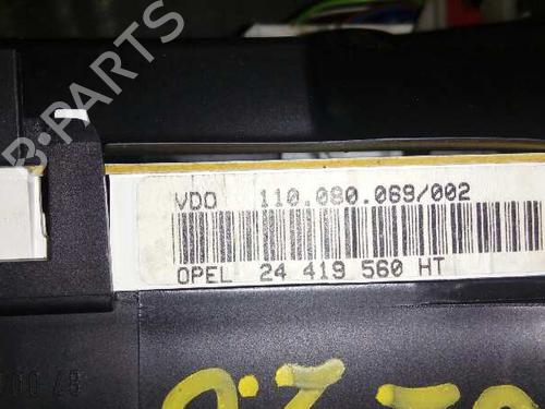 Instrument cluster OPEL ZAFIRA A MPV (T98) 2.0 DTI 16V (F75) | BP210190C47 