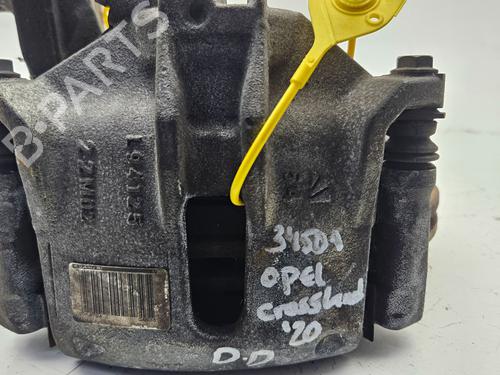 Højre bremsekaliber foran OPEL CROSSLAND X / CROSSLAND (P17, P2QO) 1.2 (75) (82 hp) 31157150