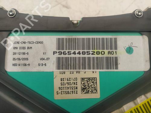 Instrument cluster PEUGEOT 307 (3A/C) 2.0 16V | BP11118482C47 