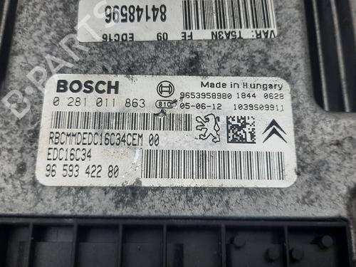 Engine control unit (ECU) CITROËN C4 I (LC_)  | BP7206003M57 