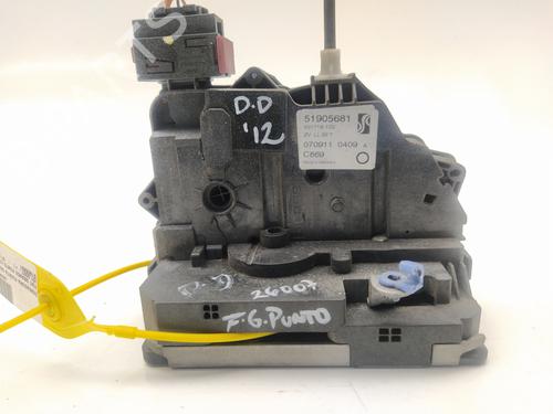 Used Front right lock FIAT GRANDE PUNTO (199_) 1.4 (199AXB11, 199AXB1A, 199BXB1A, 199AXL1A) (77 hp) 21665505