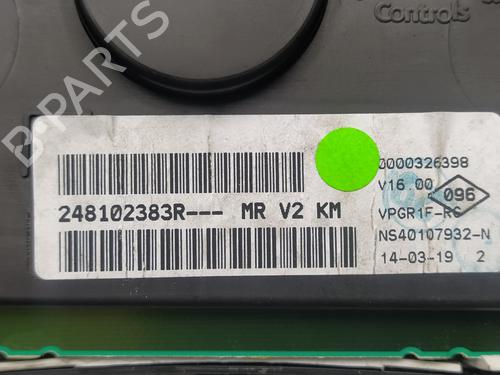 Instrument cluster DACIA SANDERO II  | BP15284629C47 