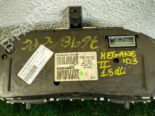Instrument cluster RENAULT MEGANE II (BM0/1_, CM0/1_) 1.5 dCi (BM0F, BM0T, BM2B, CM0F, CM0T) | BP842467C47 