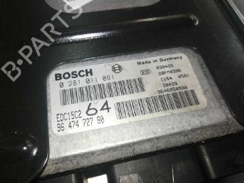 Engine control unit (ECU) PEUGEOT 307 (3A/C)  | BP2688726M57 