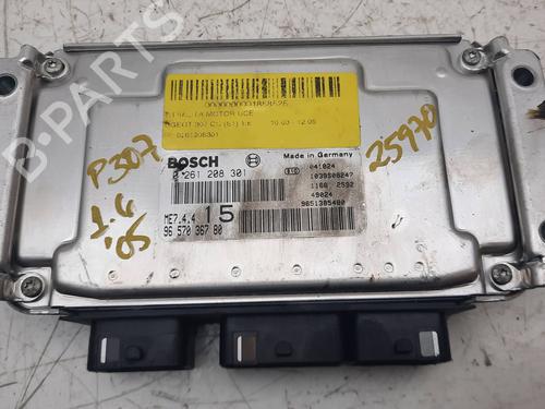 Used Engine control unit (ECU) PEUGEOT 307 CC (3B) 1.6 16V (110 hp) 7157502