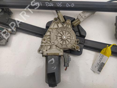 Front right window mechanism PEUGEOT 206 CC (2D) 1.6 16V (2DNFUF, 2DNFUR) | BP21575139C23 