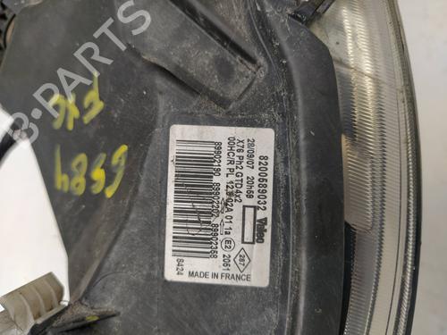 Left headlight RENAULT KANGOO (KC0/1_) 1.5 dCi | BP7555579C28 