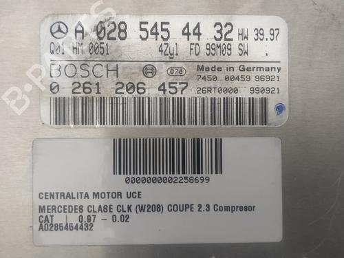 Engine control unit (ECU) MERCEDES-BENZ CLK (C208) CLK 230 Kompressor (208.347) | BP16755513M57 