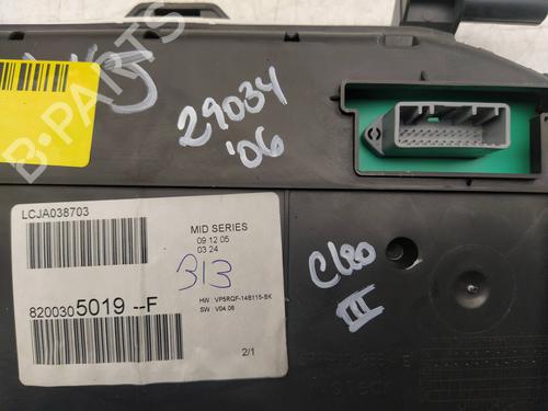 Instrument cluster RENAULT CLIO III (BR0/1, CR0/1)  | BP10515546C47 