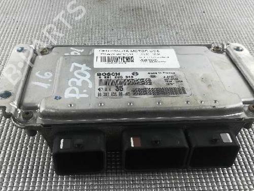 Used Engine control unit (ECU) PEUGEOT 307 (3A/C) 1.6 16V (109 hp) 3268679