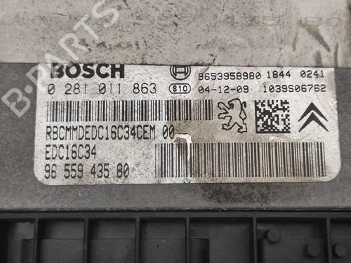 Engine control unit (ECU) CITROËN C4 I (LC_)  | BP20152459M57 