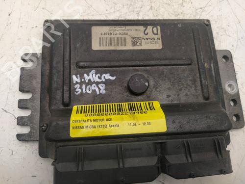Used Engine control unit (ECU) NISSAN MICRA III (K12) 1.2 16V (80 hp) 15011669