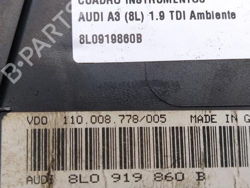 Instrument cluster AUDI A3 (8L1) 1.9 TDI | BP18114408C47 