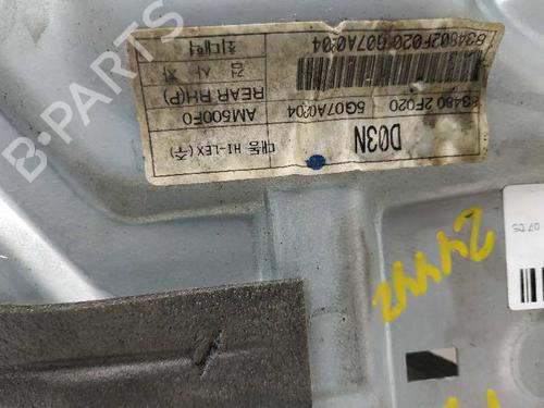 Rear right window mechanism KIA CERATO I Saloon (LD) 1.5 CRDi | BP6020418C25 