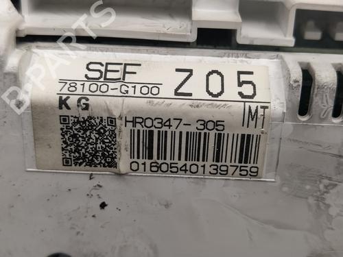 Instrument cluster HONDA ACCORD VII (CL, CN) 2.2 i-CTDi (CN1) | BP17166623C47 
