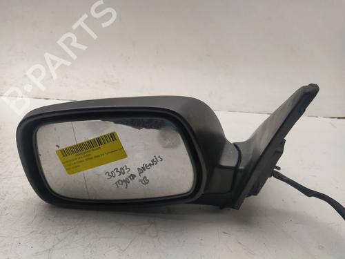 Left mirror TOYOTA AVENSIS VERSO (_M2_) 2.0 D (CLM20_) (116 hp) 11385553