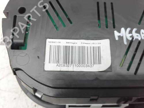 Instrument cluster RENAULT MEGANE III Hatchback (BZ0/1_, B3_)  | BP25863035C47 