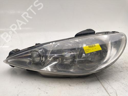 Used Left headlight PEUGEOT 206 Hatchback (2A/C) 2.0 HDI 90 (90 hp) 15860567
