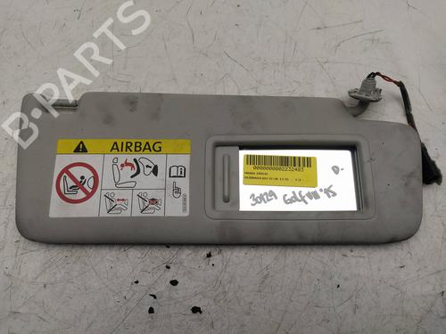 Used Right sun visor VW GOLF VII (5G1, BQ1, BE1, BE2) 2.0 TDI (150 hp) 12599188