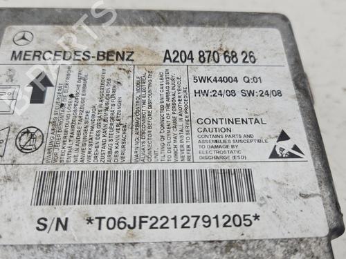 ECU airbags MERCEDES-BENZ C-CLASS (W204) C 200 CDI (204.007, 204.006) | BP29626647M53 