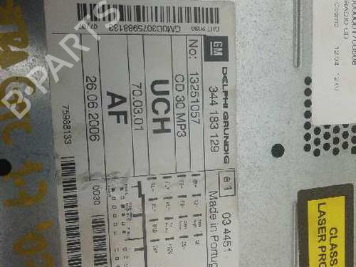 Bilradio OPEL ASTRA H GTC (A04) 1.7 CDTi (L08) | BP5217560E6 