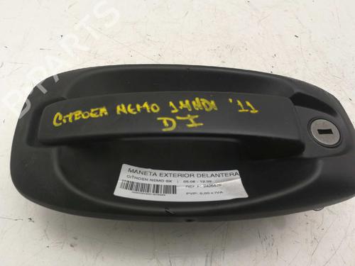 Used Front left exterior door handle CITROËN NEMO Box Body/MPV (AA_) 1.4 HDi (68 hp) 4934847