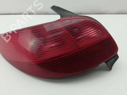 Used Left taillight PEUGEOT 206 Hatchback (2A/C) 1.9 D (69 hp) 4586351