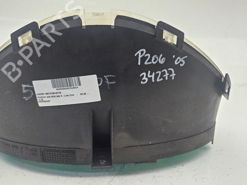 Instrument cluster PEUGEOT 206 Hatchback (2A/C)  | BP29630553C47 