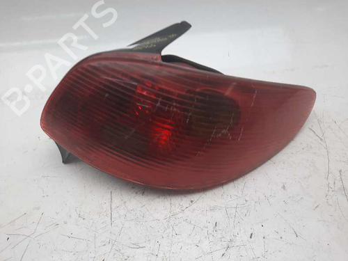 Used Right taillight PEUGEOT 206 Hatchback (2A/C) 1.4 HDi eco 70 (68 hp) 6834202