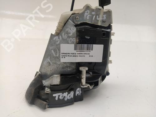 Used Rear right lock TOYOTA PRIUS (_W3_) 1.8 Hybrid (ZVW3_) (99 hp) 16682796