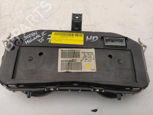 Instrument cluster RENAULT MEGANE II (BM0/1_, CM0/1_) 2.0 16V (BM0U, CM0U) | BP11506471C47 