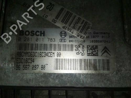Engine control unit (ECU) PEUGEOT 206 Hatchback (2A/C) 1.4 HDi eco 70 | BP170684M57 