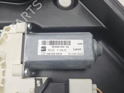 Rear left window mechanism SEAT LEON (1P1)  | BP25727227C24 