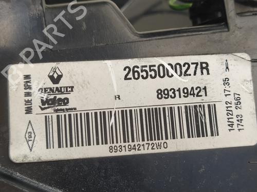 Right tailgate light RENAULT MEGANE III Grandtour (KZ0/1)  | BP17326284C80 
