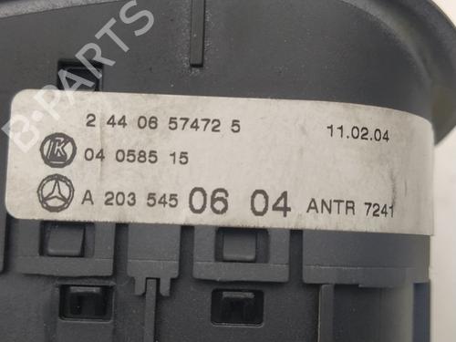 Headlight switch MERCEDES-BENZ C-CLASS (W203) C 220 CDI (203.008) | BP16007757I24 