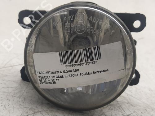 Used Left front fog light RENAULT MEGANE III Grandtour (KZ0/1) 1.5 dCi (KZ09, KZ0D, KZ1G, KZ29, KZ14, KZ1W, KZ10, KZ1F,... (110 hp) 18116552