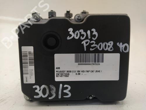 Bremsaggregat ABS PEUGEOT 3008 MPV (0U_) 2.0 HDi 150 / BlueHDi 150 (150 hp) 17784490