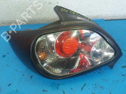 Left taillight PEUGEOT 206 Hatchback (2A/C) 1.9 D | BP9907684C34 
