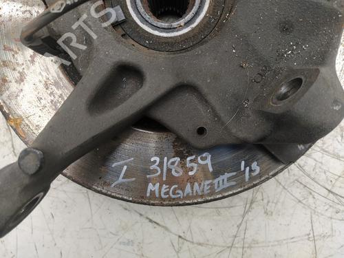 Left front steering knuckle RENAULT MEGANE III Grandtour (KZ0/1) 1.5 dCi (KZ09, KZ0D, KZ1G, KZ29, KZ14, KZ1W, KZ10, KZ1F,... | BP17166653M25 