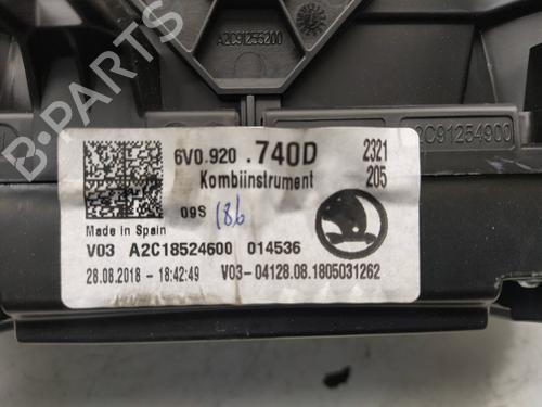 Instrument cluster SKODA FABIA III (NJ3) 1.0 | BP10177270C47 
