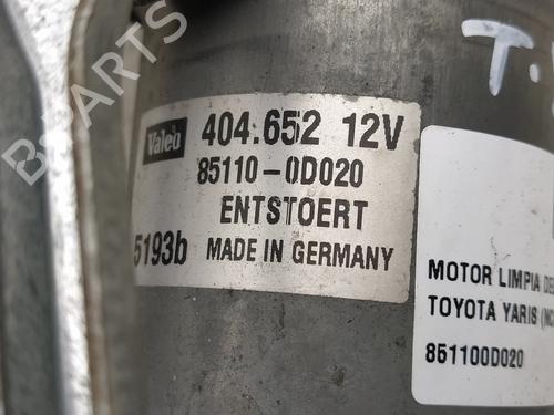 Front wiper motor TOYOTA YARIS (_P1_)  | BP18293454M29 