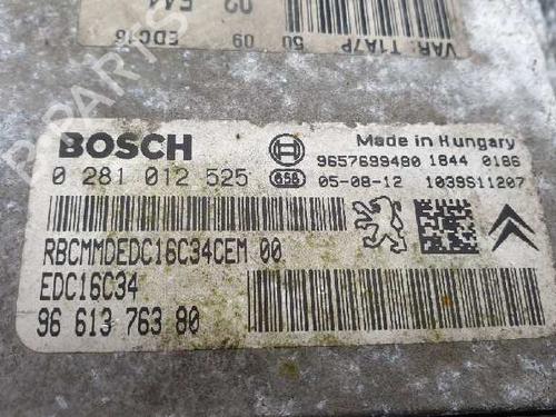 Engine control unit (ECU) PEUGEOT 206 Hatchback (2A/C) 1.4 HDi eco 70 | BP5108563M57 
