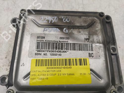 Engine control unit (ECU) OPEL ASTRA G Coupe (T98) 2.2 16V (F07) | BP11053728M57