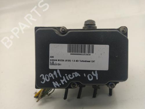 Used ABS pump NISSAN MICRA III (K12) [2002-2011]  21531408