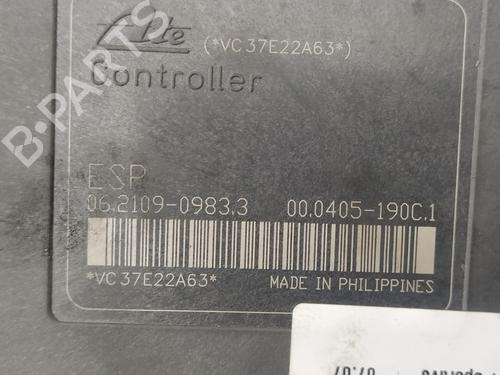 ABS pump MAZDA 3 Saloon (BK) 2.0 MZR-CD (BK12) | BP16261358M43 