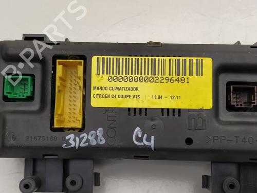 Climate control CITROËN C4 Coupe (LA_) 1.6 HDi | BP15905732I5 