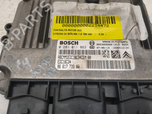 Engine control unit (ECU) CITROËN C4 I (LC_)  | BP12991598M57 